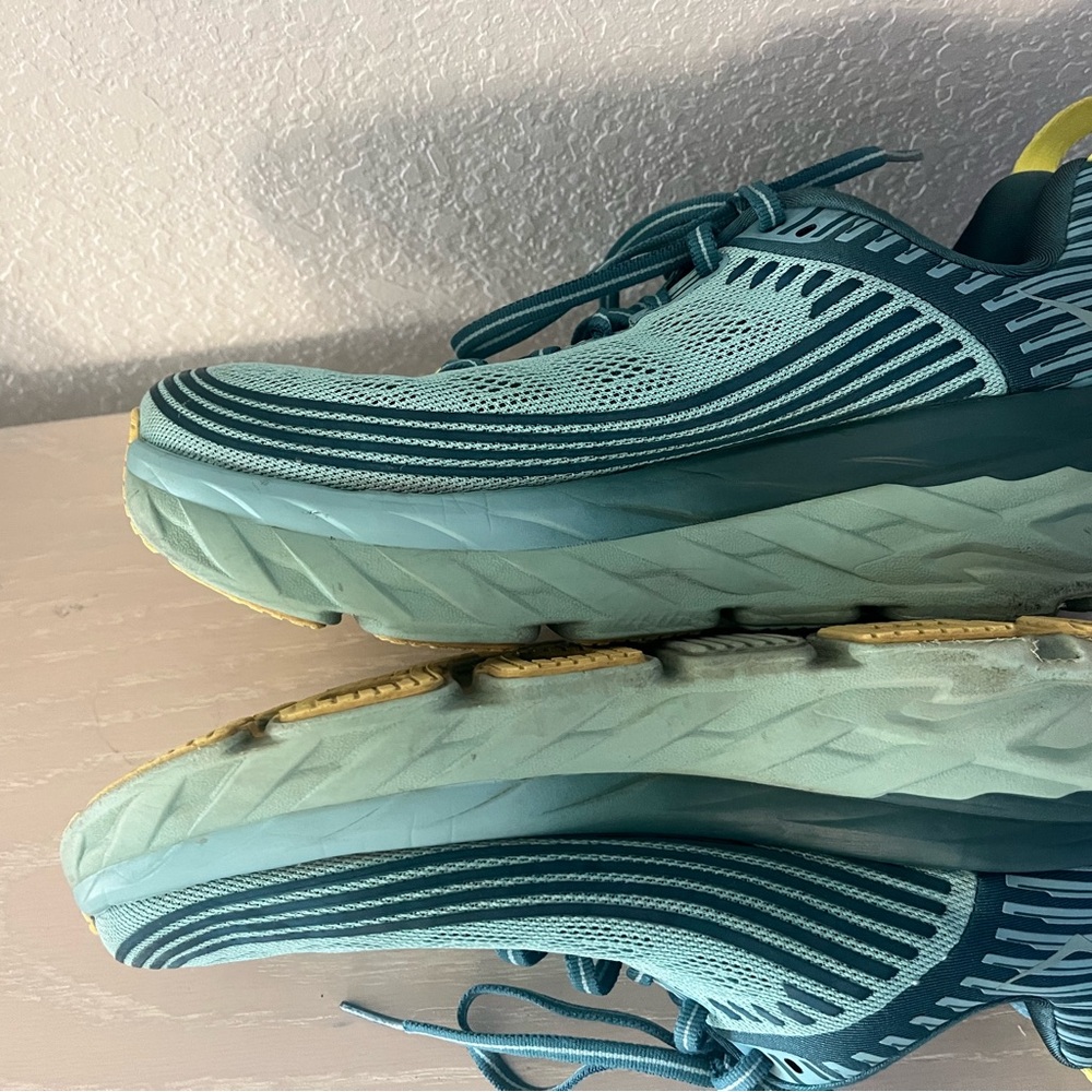 Hoka Teal Bondi 6 Athletic Shoes - Picture 3 of 6